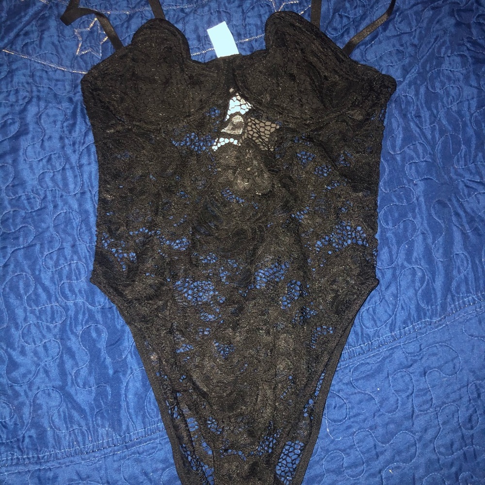 Sexy black lingerie